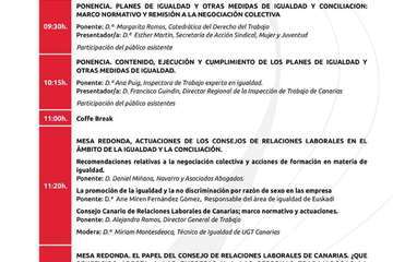 Jornada sobre Negociación colectiva e igualdad en las relaciones laborales (Foto TA)